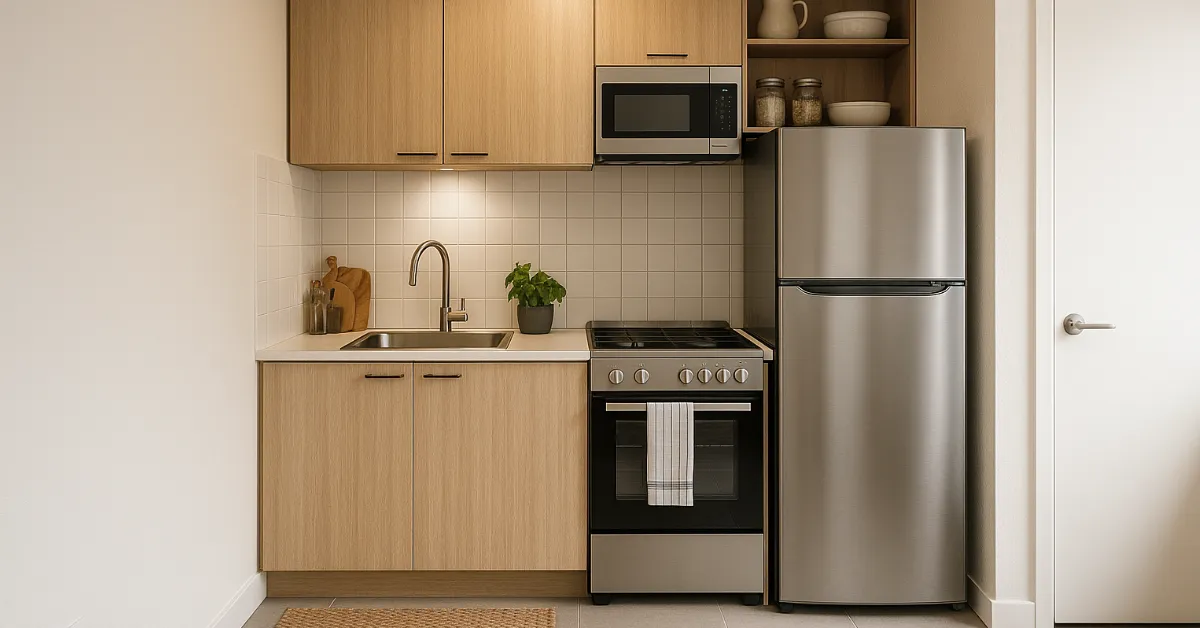 Diseño de cocina para espacios pequeños